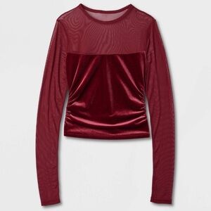 Velour top